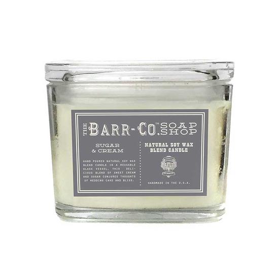 Barr-Co Sugar & Cream 2 Wick Jar Candle