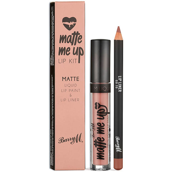 Barry M Cosmetics Matte Me Up Lip Kit LKB-Go To