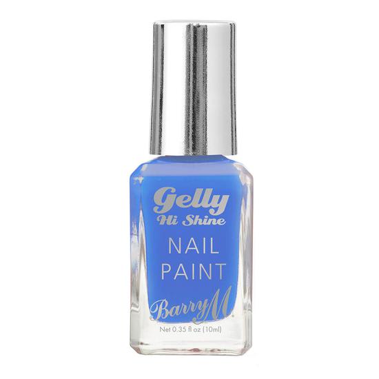 Barry M Cosmetics Mexico Gelly Nail Paint Blue Margarita