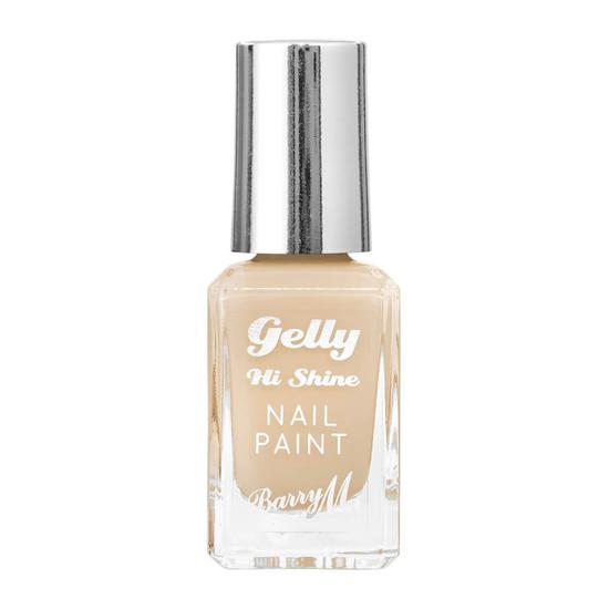 Barry M Gelly Hi Shine Nail Paint Iced Latte