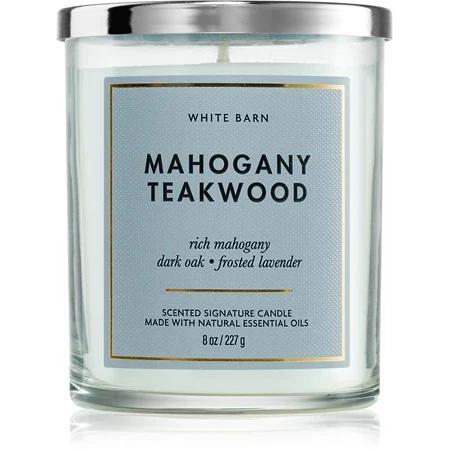 Bath & Body Works Mahogany Teakwood Scented Candle