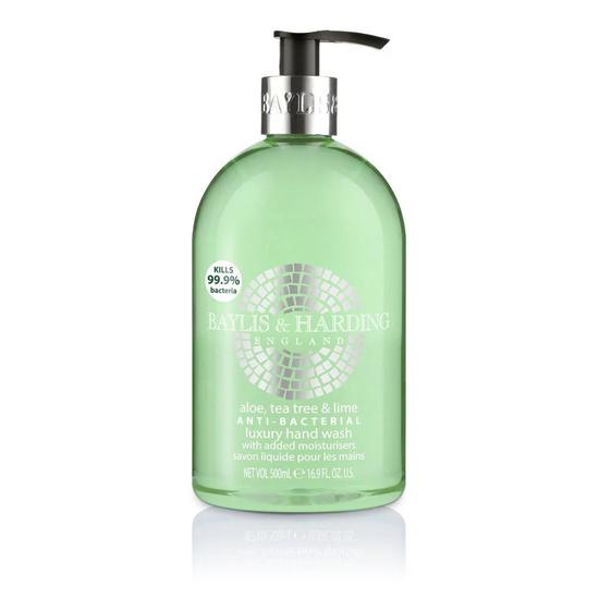 Baylis & Harding Aloe, Tea Tree & Lime Anti-Bacterial Luxury Hand Wash 500ml