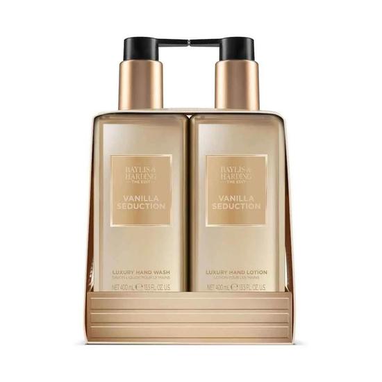 Baylis & Harding 'EDIT' Edition Vanilla Seduction Luxury Hand Wash & Hand Lotion Set 2 x 400ml