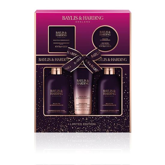 Baylis & Harding Limited Edition Wild Fig & Pomegranate Perfect Pamper Gift Set