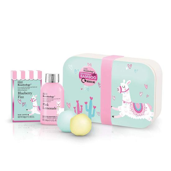 Baylis & Harding Llama Bamboo Lunch Box