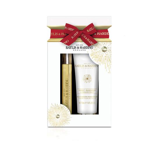 Baylis & Harding Sweet Mandarin & Grapefruit 2 Piece Cracker Gift Set