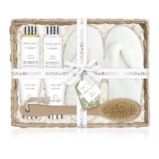 Baylis & Harding Urban Barn Lime, Basil & Mint Luxury Large Tray Set