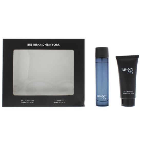 BBNY City Pour Homme Eau De Toilette 100ml & Shower Gel 150ml Gift Set For Him