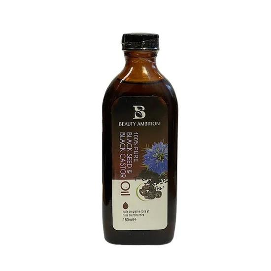 Beauty Ambition 100 Percent Pure Black Seed & Black Castor Oil