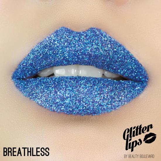 Beauty Blvd Glitter Lips Lip Kit Breathless