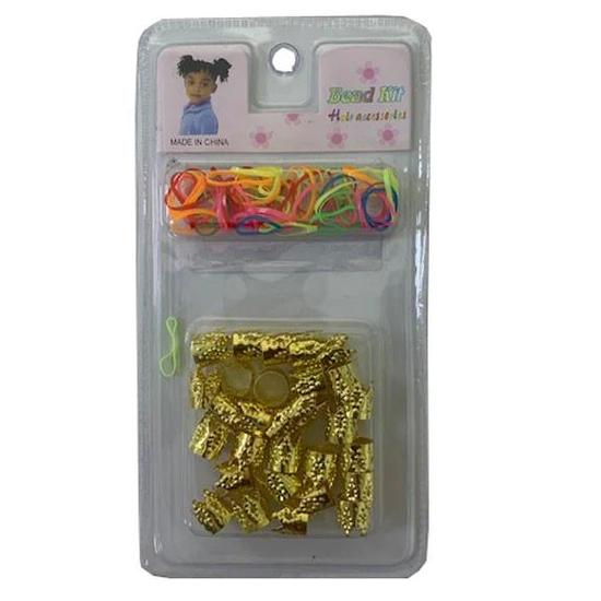 Beauty Collection Bead Kit Hair Accessories Crown Beads BD004C Gold