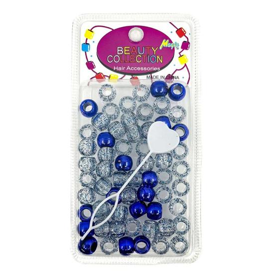 Beauty Collection Magic Hair Beads MET2ROY Assorted
