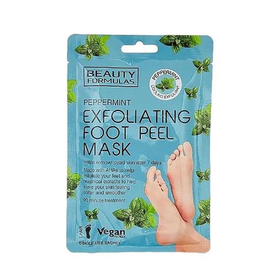 Beauty Formulas Peppermint Exfoliating Foot Peel Mask 1 Pair