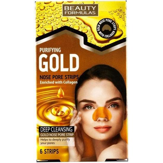 Beauty Formulas Purifying Gold Deep Cleansing Nose Pore Strip