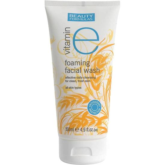 Beauty Formulas Vitamin E Foaming Facial Wash