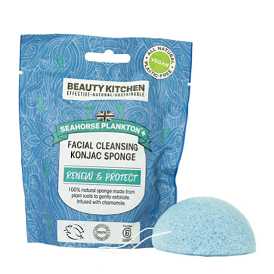 Beauty Kitchen Blue Chamomile Konjac Sponge