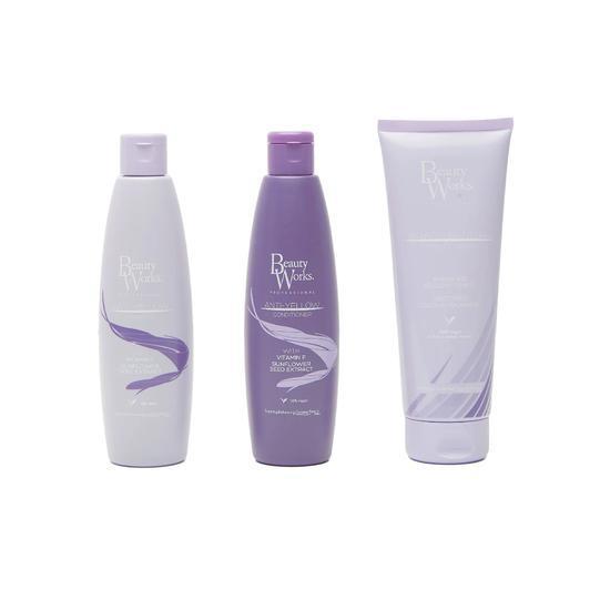 Beauty Works Anti-Yellow Collection Hair Care Gift Set