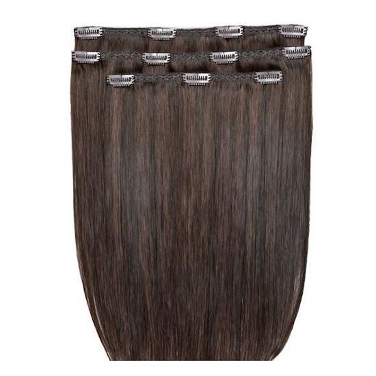 Beauty Works Deluxe Clip-In Hair Extensions 20" Caramel