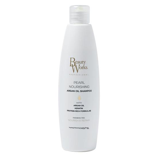 Beauty Works Pearl Nourishing Argon Sulphate Free Oil Shampoo 250ml