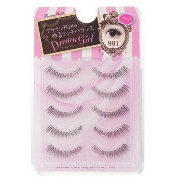 Beauty World Dream Girl Nylon Eyelash 981 Black