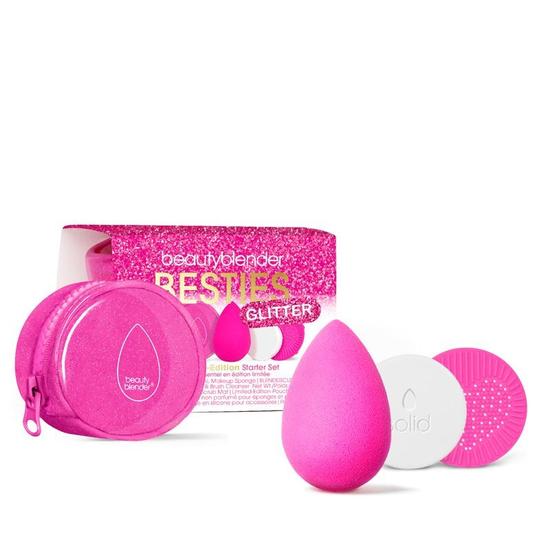 beautyblender Besties Glitter Blend & Cleanse 4-Piece Starter Set