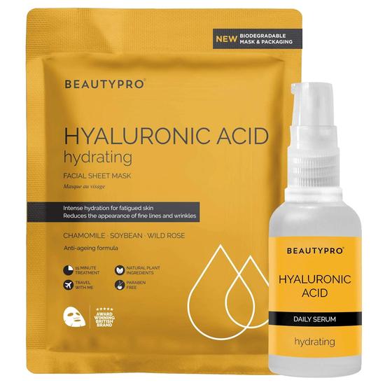 BeautyPro Hydrating Hyaluronic Acid Routine Duo