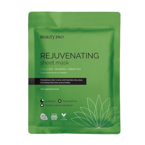BeautyPro Rejuvenating Collagen Sheet Mask With Green Tea 23ml