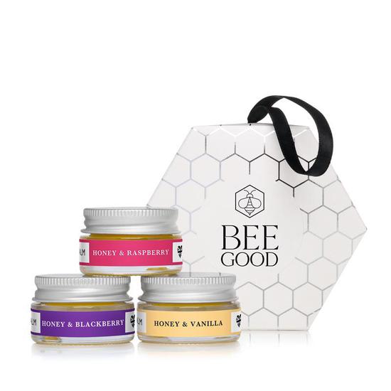 Bee Good Lip Balm Trio GIft Set 3x10ml