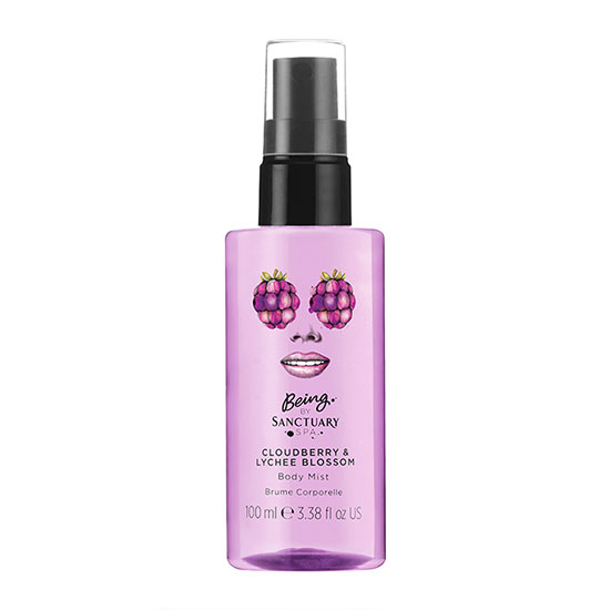 Being By Sanctuary Spa Cloudberry & Lychee Blossom Body Mist