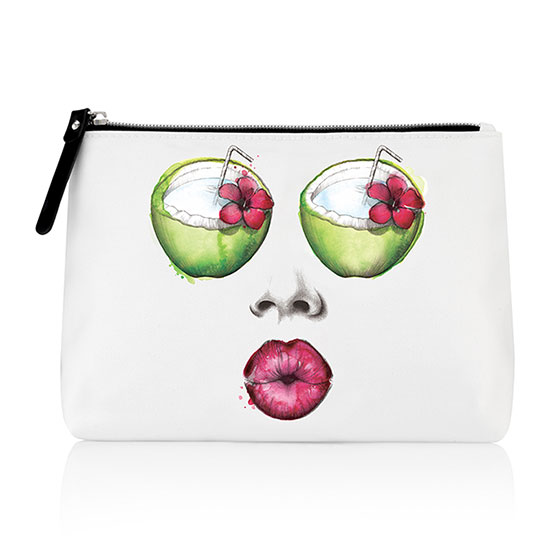Being By Sanctuary Spa Hibiscus & Coconut Water Bag