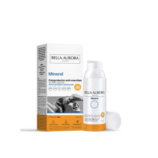 Bella Aurora Mineral Anti-Dark Spot Photoprotector SPF 50 50ml