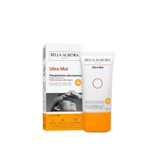 Bella Aurora Ultra-Mat Anti-Dark Spot Photoprotector SPF 50 50ml