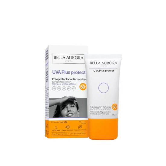 Bella Aurora UVA Plus Protect Anti-Dark Spots Photoprotector SPF 50+ 50ml