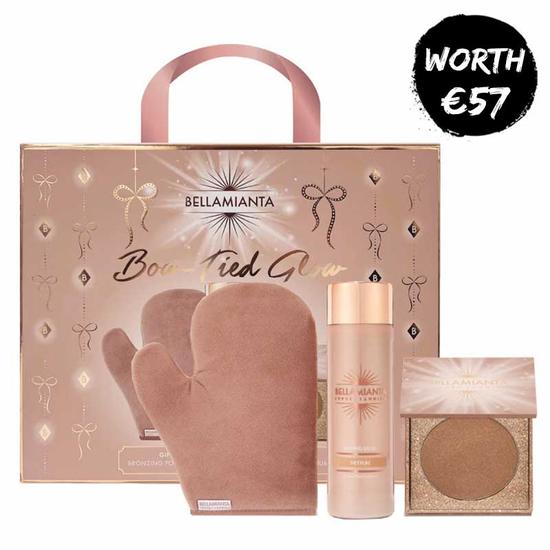 Bellamianta Bow Tied Glow Self Tanning Gift Set Liquid Gold