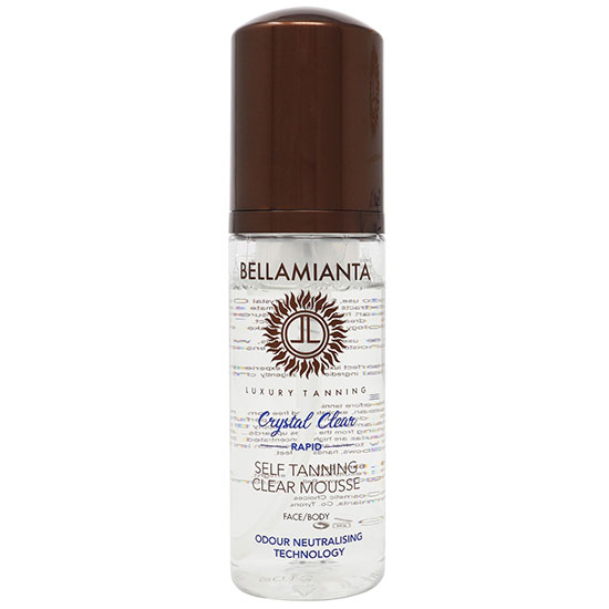 Bellamianta Mousses Crystal Clear Rapid Self Tanning Mousse 150ml