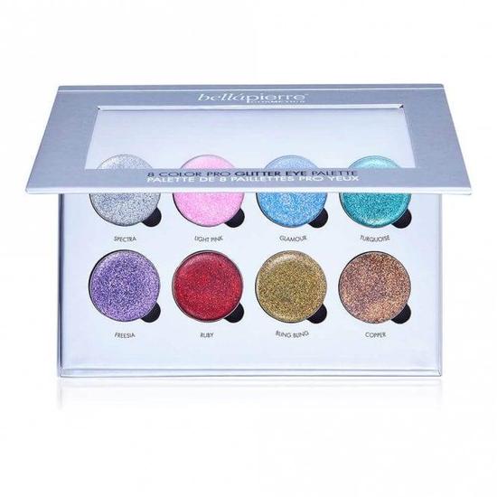 Bellápierre Cosmetics 8 Colour Pro Glitter Eye Palette