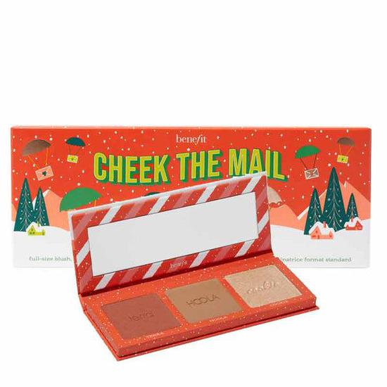 Benefit Cheek The Mail Palette Set Blush + Bronzer + Highlighter