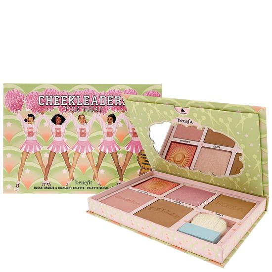 Benefit Cheekleaders Blush Bronze & Highlight Palette Pink Squad