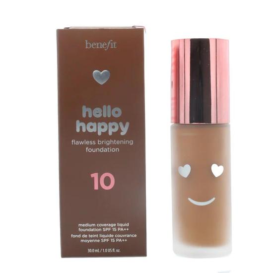 Benefit Hello Happy Flawless Brightening Foundation 10