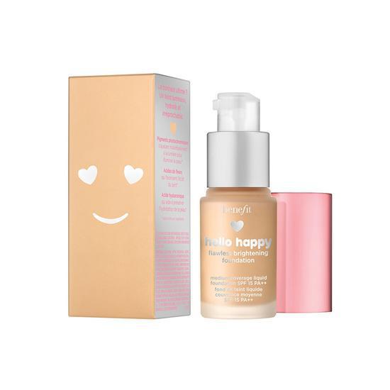 Benefit Hello Happy Flawless Liquid Foundation Mini-Size: 03-Light Neutral Warm