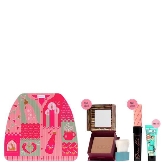 Benefit Hot For The Holidays Gift Set Full-size curling mascara & matte bronzer, plus mini pore primer