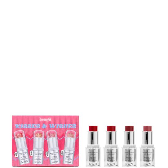 Benefit Kisses & Wishes Gift Set 4 mini moisturising lip balms