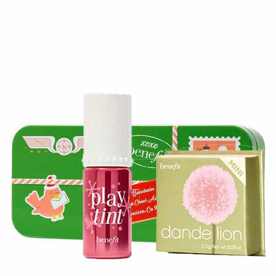Benefit Pretty Pink Postage Gift Set Full-size lip stain & liquid blush + mini blush