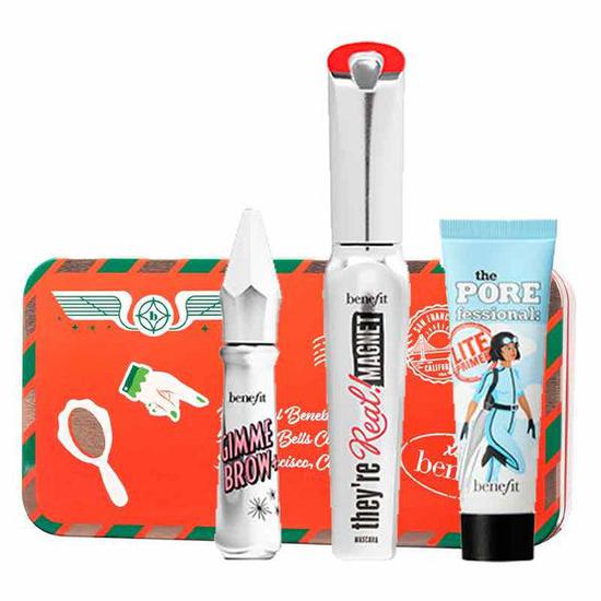 Benefit Stamp Of Beauty Gift Set Full-size mascara + volumizing brow gel + mini pore primer