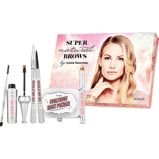 Benefit Super Natural Brows By Anna Saconne Gift Set