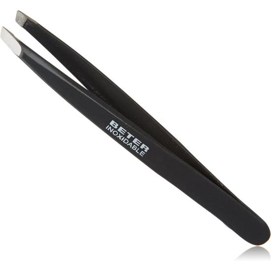 Beter Enamelled Stainless Steel Slanted Tip Tweezers