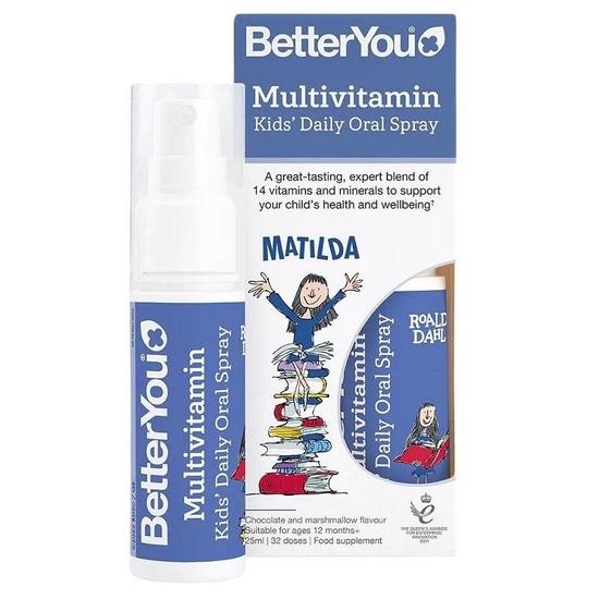 BetterYou Multivitamin Kids Daily Oral Spray 25ml