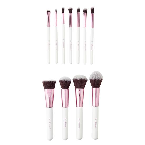 Bh Cosmetics Crystal Quartz 12 Piece Brush Set