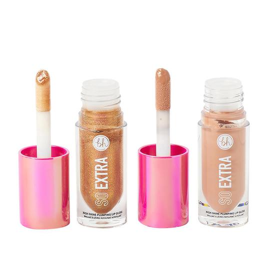 Bh Cosmetics High Shine Plumping Lip Gloss Duo Espresso Shot