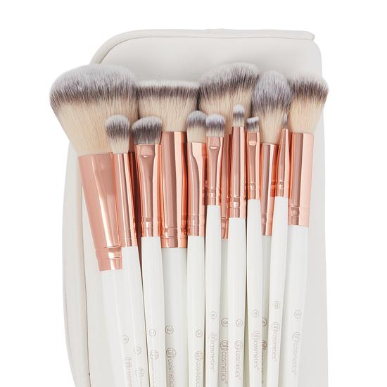 Bh Cosmetics Rose Romance 12 Piece Brush Set